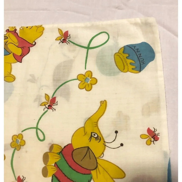 Vintage Winnie  The Pooh Pillow Case Eeyore Kanga Owl - Picture 14 of 16
